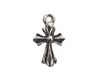 INNSPIRO NICE CHARMS metalen hanger, kruis, 9 x 14 mm, 25 stuks
