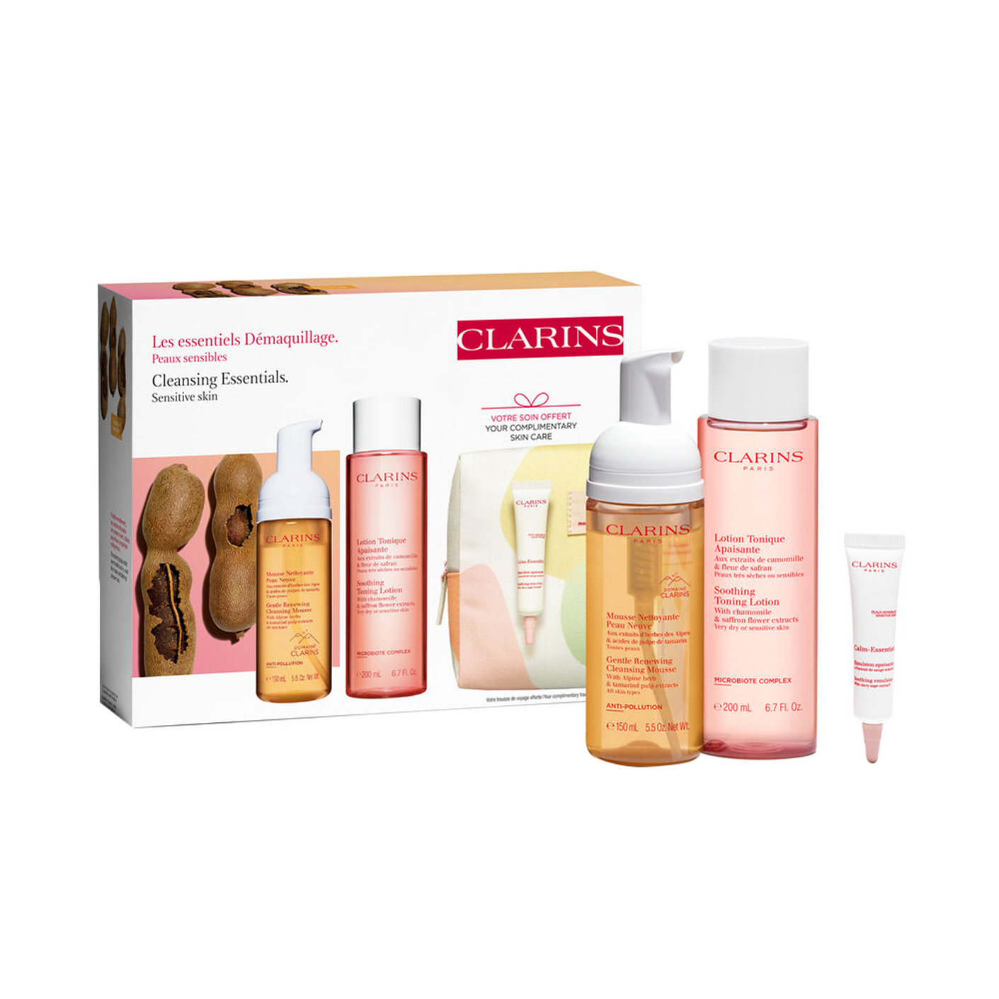 Clarins Value Pack Premium Cleansing Sensitive Skin