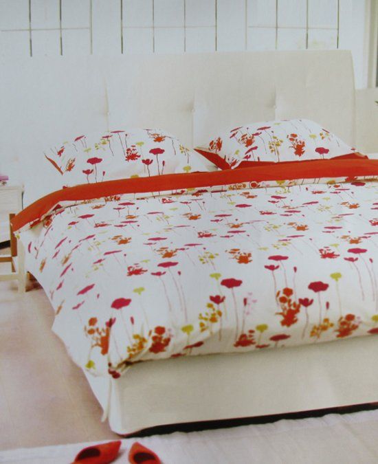 Libelle St. Tropez Dekbedovertrek - 240x200/220 cm - Oranje - Katoen