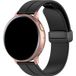 Strap-it Polar Ignite D-Schnalle Silikonarmband (Schwarz)