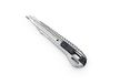 Dahle Professionele cutter (9 mm afbreekmes, metalen behuizing, voor professionele behoeften) zilver