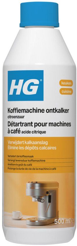 HG Koffiemachine Ontkalker Citroenzuur - 6 x 500 ml - Voordeelverpakking
