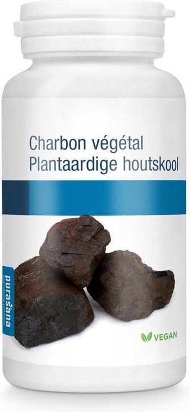 Mattisson Houtskool plantaardig 190 mg 120 CA