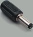 BKL Electronic 072125 tussenstuk voor kabels low power connector low power adapter Zwart