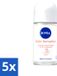 Nivea Soft Touch Deodorant Roller - Anti-Transpirant - 50 ml - Voordeelverpakking - 5 stuks