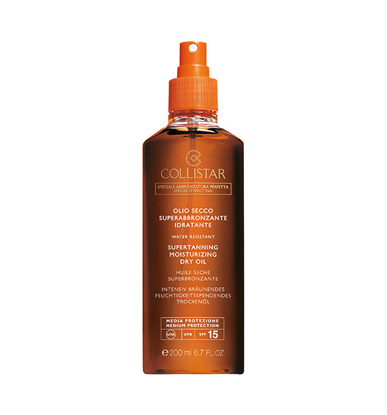 Collistar   Supertanning Dry Oil SPF15