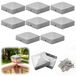 Set de 8 capuchons de poteau pour clôtures et terrasses