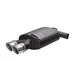 Sportuitlaat Ulter Sport Sportuitlaat compatibel met Audi A5 Coupe 2.0TFSi 155kW 2008-2013 2x70mm RS