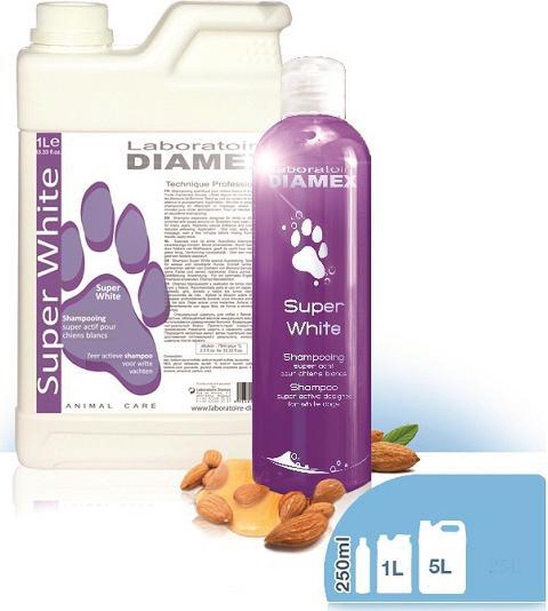Diamex Shampoo Super White - 1l