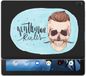 B2Ctelecom Lenovo Tablet BackCover Gentleman Skull