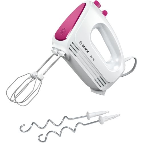 Bosch MFQ2210P Handmixer - Wit/Roze