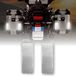 Quattroerre 5751 3D-sticker voor motorfiets, wit