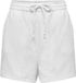 ONLY Women Structure Fabric Shorts made of Cotton Short Paperbag Summer Pants with Drawstring