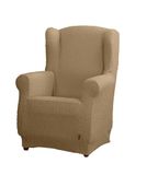 Estoralis Borneo bi-elastische stoelhoes C/06 beige voor oorfauteuil 70-110 cm