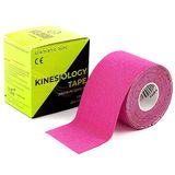 KALAHARI Kinesiology Tape met eBook Toepassingen, Professionele Kinesiologie Tape met hoge kleefkracht en bestand tegen water en zweet, Kinesio fysio taping voor Sport en Revalidatie, 5cm x 5m