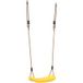 Maison Exclusive - Balançoire d'extérieur pour enfant, corde réglable, jaune
