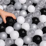LittleTom 200 Kleurrijke Ballen voor Ballenbad - 5,5cm Ballenbak Ballen voor Kinderen - Baby Plastic Ballen
