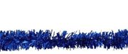 Gerimport Kerstslinger - Blauw - Folie Lametta - 150 x 5 cm