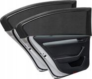 URAQT Pare-soleil de voiture - 2 pièces, protection UV, moustiquaire