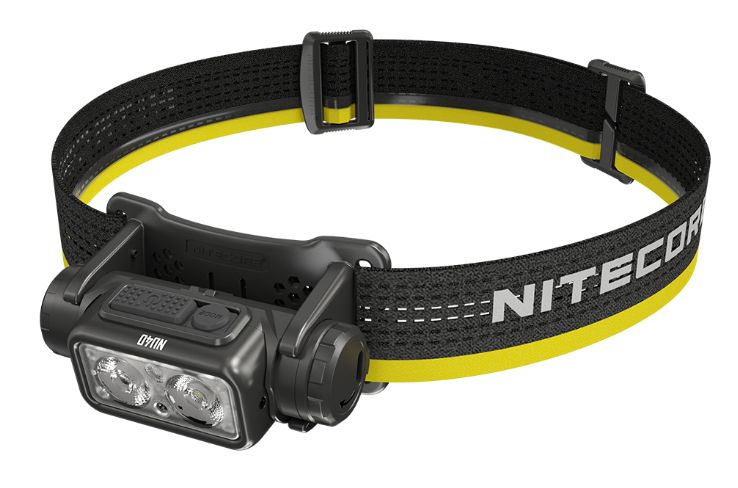 Nitecore NU40 Headlamp - 1000 Lumens - Black