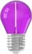 Calex Boîte 10x E27 Lampe à bougie LED Violet | 0.5-1W 30Lm | 220-240V G45