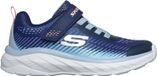 Skechers Meisjes Boundless Color Blitz Sneakers Stretch Veters Navy Multi