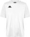 Kappa Dovo T-shirt Heren Maat M Wit Polyester