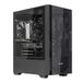 Nuwo Gigan BK100 PC-behuizing voor gaming Micro-ATX Mini-ITX | Mini Tower voor en zijkant van gehard glas panorama | 120 mm ventilator vooraf geïnstalleerd
