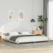 Maison Exclusive - Cadre de lit, marron, 180 x 220 cm, en bois de pin massif