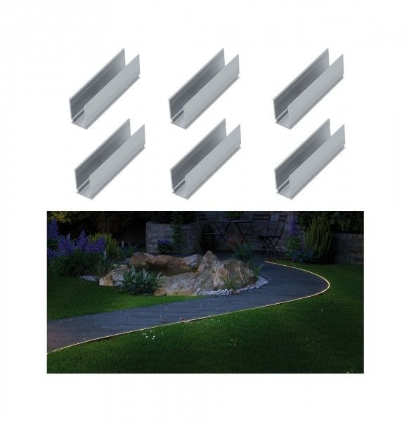 Paulmann Plug & Shine Neon LED-strip - Warm wit - 6 stuks