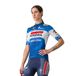 Castelli Maillot Competizione 3 manches courtes Bleu Céramique Blanc Soudal Quick-Step Femme, Taille M