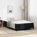 Maison Exclusive - Cadre de lit avec matelas, noir, 120 x 200 cm, rembourré