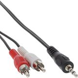 InLine 89939L 3m 3.5mm Zwart audio kabel