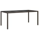VidaXL Tuintafel Bruin