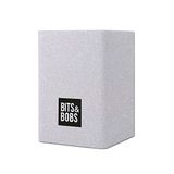 Grafoplás Penhouder, lavendelglitter, hoogwaardige siliconen, 9,5 x 6,5 x 6,5 cm, perfect voor op het bureau, bits en bobs pop-up design, glitterkleuren