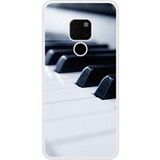 Huawei Bedrukt siliconen hoesje compatibel met Mate 20 Piano