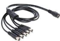 DeLOCK 83288 câble d'alimentation Noir 0,5 m