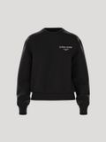 Björn Borg Essential 1 Trui Lange Mouw Dames Sweater - Vrouwen Trui - Zwart - Maat XXL