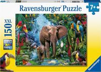 Ravensburger Olifanten in de jungle Puzzel - 150 stukjes