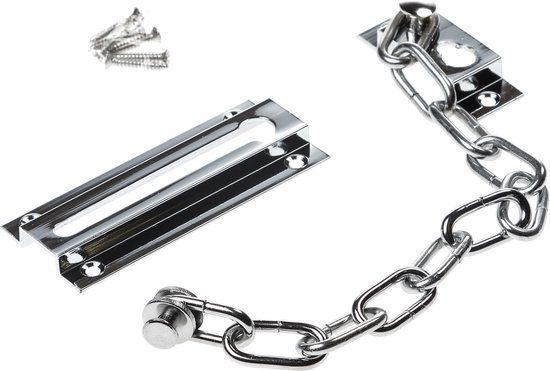 Dulimex DX Deurketting - Chroom - 100mm - Dulimex