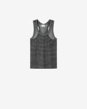 Isabel Marant Débardeur Cevara - Femme - Noir et Argenté - Taille 40
