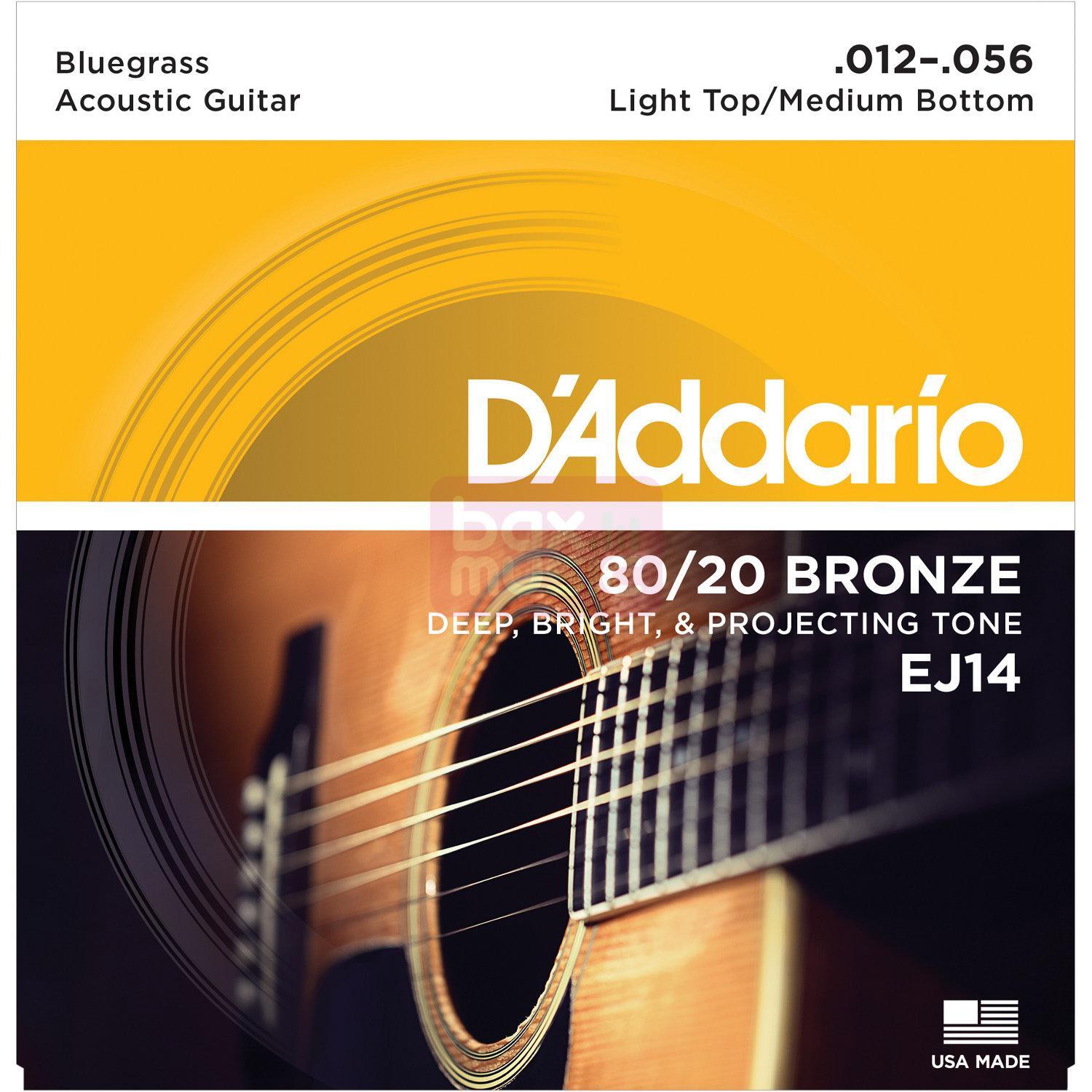 D'ADDARIO EJ14 snarenset voor akoestische western gitaar