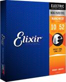Elixir 12077 Electric NPS Nanoweb Light-Heavy 10-52 snarenset