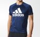 Adidas T-Shirt D2M Logo Navy