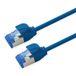Roline Patchkabel Kat.6A (Class EA) S/FTP (PiMF), LSOH, PoE, blauw, 0,5 m
