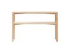 1898 Console Anton 35x125 cm Chêne pigmenté blanc