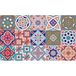 Zelfklevende wandtegels, azulejos, 20 x 20 cm, 15 stuks