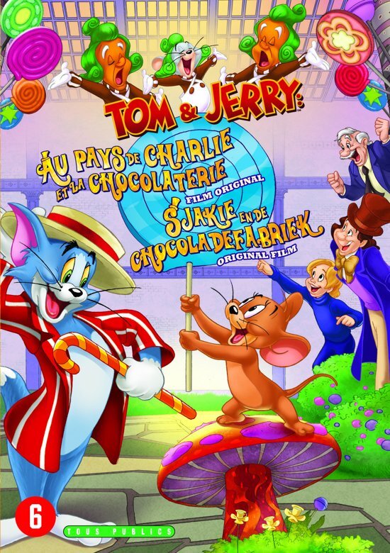 Cartoon Tom & Jerry: Willy Wonka & The Chocolate Factory dvd