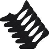 Bamboo Basics Mika Invisible Sokken - 6-pack - Maat 35-40 - Zwart