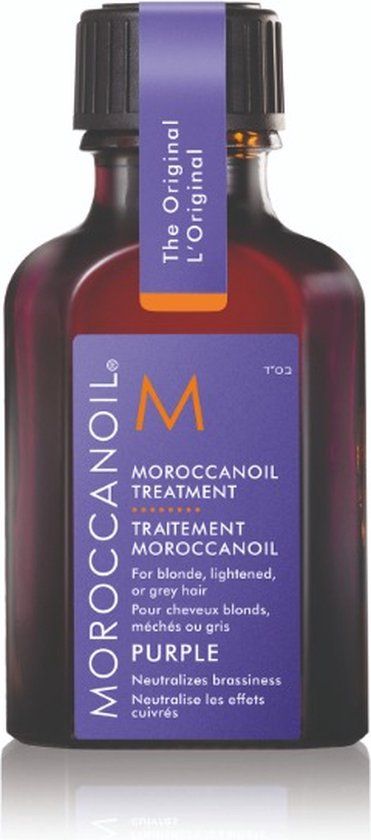 Moroccanoil Treatment Purple - 25ml - Haarclip - Zwart